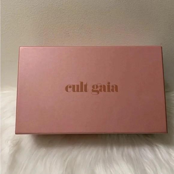 Cult Gaia Rina Caged Clear Acrylic Clutch Bag In Shiny Silver NEW IN BOX $388 - Picture 10 of 15